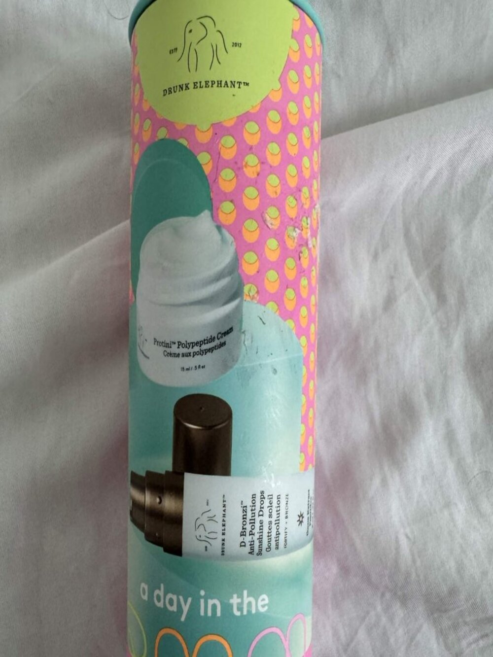 Drunk Elephant A Day in the Sun Set D-Bronzi + Protini Cream
